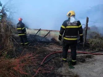 Vítima esfaqueada e incêndio em residência em Sinop mobiliza bombeiros