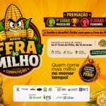 Cinco minutos para virar fera: concurso da 5ª Festa do Milho premiará quem comer mais milho cozido