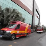 Princípio de incêndio em restaurante mobiliza Corpo de Bombeiros e assusta frequentadores de shopping em Cuiabá