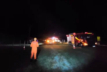 Acidente na MT-130 deixa morto e mobiliza bombeiros em Primavera do Leste