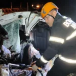 Corpo de Bombeiros faz desencarceramento após acidente na MT-130