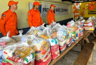 Corrida Homens do Fogo arrecada 5 toneladas de alimentos em MT