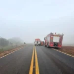 Carro perde o controle e capota com três ocupantes na BR-070 em Primavera do Leste