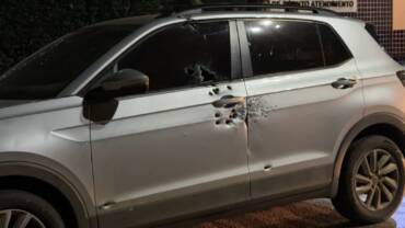 Delegado Bruno França sofre tentativa de homicídio após carro ser atingido por tiros em Sorriso