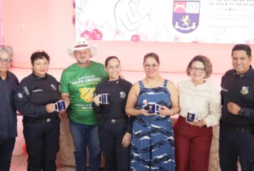 Cattani recebe homenagens por apoio à segurança