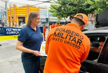 Maio Amarelo 2026 Cuiabá: ação educativa no trânsito