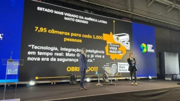 Vigia Mais MT reduz roubos em até 80% em evento nacional