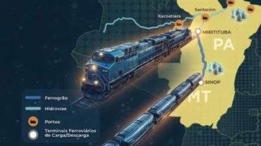 Ferrograo   Sinop ao Porto de Miritituba