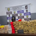 Força Tática apreende 141 kg de drogas em Rondonópolis após denúncia