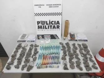 Força Tática prende faccionado com 103 porções de drogas em Tangará da Serra