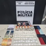 Força Tática prende suspeito com 106 porções de drogas em Várzea Grande