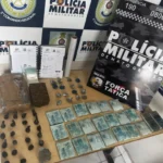 Força Tática apreende drogas e R$ 20 mil em Cuiabá