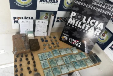 Força Tática apreende drogas e R$ 20 mil em Cuiabá