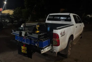 Força Tática prende homem e recupera baterias furtadas