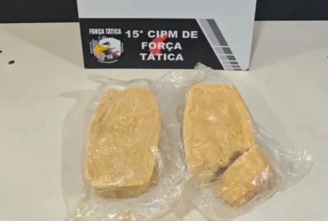 Força Tática prende mulher com pasta base em Várzea Grande