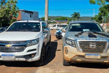 Gefron prende seis pessoas e recupera veículos roubados em MT