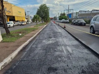 Recuperação de asfalto da Avenida do CPA começa em Cuiabá