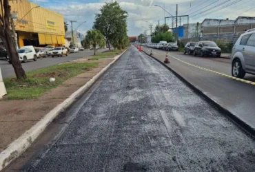 Recuperação de asfalto da Avenida do CPA começa em Cuiabá