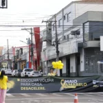 Rondonópolis reduz acidentes pela metade e fecha ‘Maio Amarelo’ com megamutirão no Centro