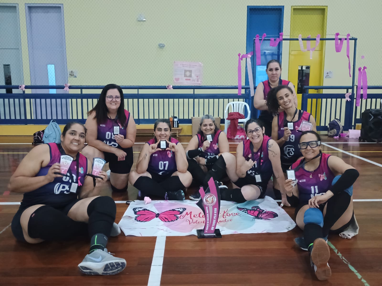 Metamorfose Voleibol Master transforma rotina de mulheres por meio do esporte   Divulgação (2)
