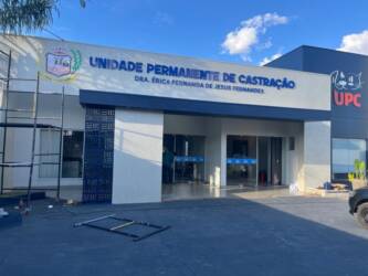 Nova sede da Unidade Permanente de Castração será entregue nesta quarta feira (27)