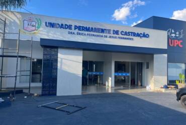 Nova sede da Unidade Permanente de Castração será entregue nesta quarta feira (27)