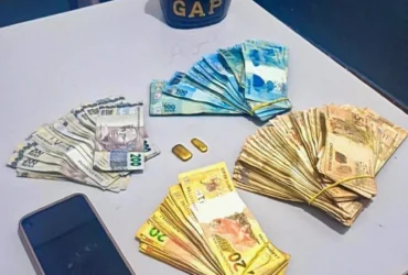 Violência doméstica em Poconé: PM apreende ouro e R$ 34 mil