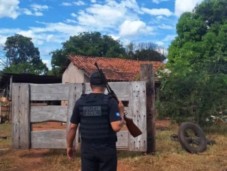 Polícia Civil realiza apreensão de arma de fogo e munições em Pedra Preta