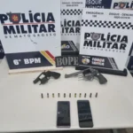 Polícia Militar impede homicídio e apreende armas em Cáceres