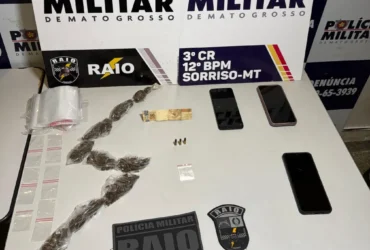 Tráfico de drogas: quatro suspeitos são detidos em Sorriso