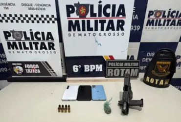 Polícia Militar prende faccionados após homicídio em Cáceres