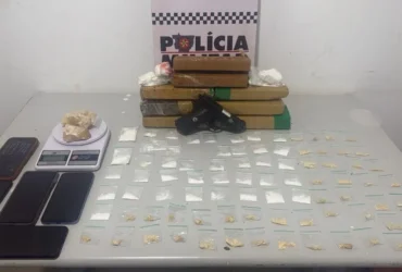 Tráfico de drogas em Tangará da Serra: PM prende faccionado