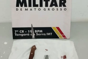 Tentativa de feminicídio em Tangará da Serra termina com prisão