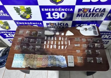 Polícia Militar prende mulher por tráfico de drogas em Feliz Natal