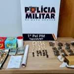 Operação Tolerância Zero: PM monitora casal e apreende grande quantidade de drogas em Tapurah