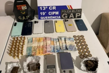 Tráfico de drogas em Querência termina com quatro detidos