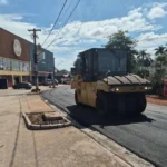 BRT em Cuiabá recebe asfalto especial na Avenida da Prainha