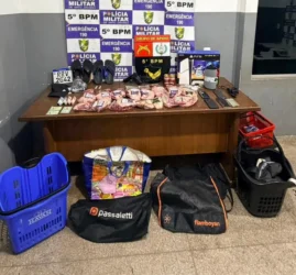 Prisão de três homens em Rondonópolis por roubos e furtos