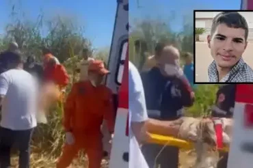 Jovem de 19 anos foi localizado debilitado e desidratado na MT-459, em Pedra Preta, depois de desaparecer no último sábado