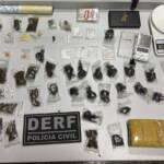 Suspeito de integrar facção criminosa é preso por tráfico de drogas durante operação policial, em Lucas do Rio Verde