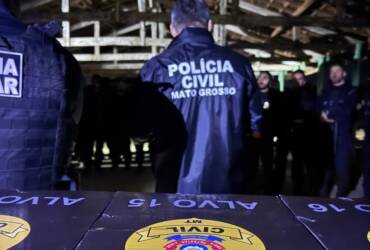 Polícia Civil deflagra operação Engrenagem Sombria contra facção criminosa em Mato Grosso