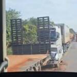 Engavetamento na BR-364 deixa dois feridos em Mato Grosso