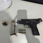 Polícia Militar Ambiental apreende pistola 9mm e droga durante patrulhamento em Cáceres