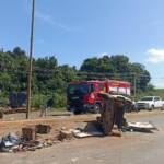 Acidente na MT-449 mobiliza equipes de resgate próximo à rotatória da Galinha