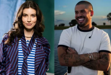 Zé Felipe e Alanis Guillen: cantor segue atriz e reação da babá viraliza
