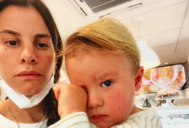 Shantal Verdelho alerta pais após filho levar 6 pontos em acidente doméstico