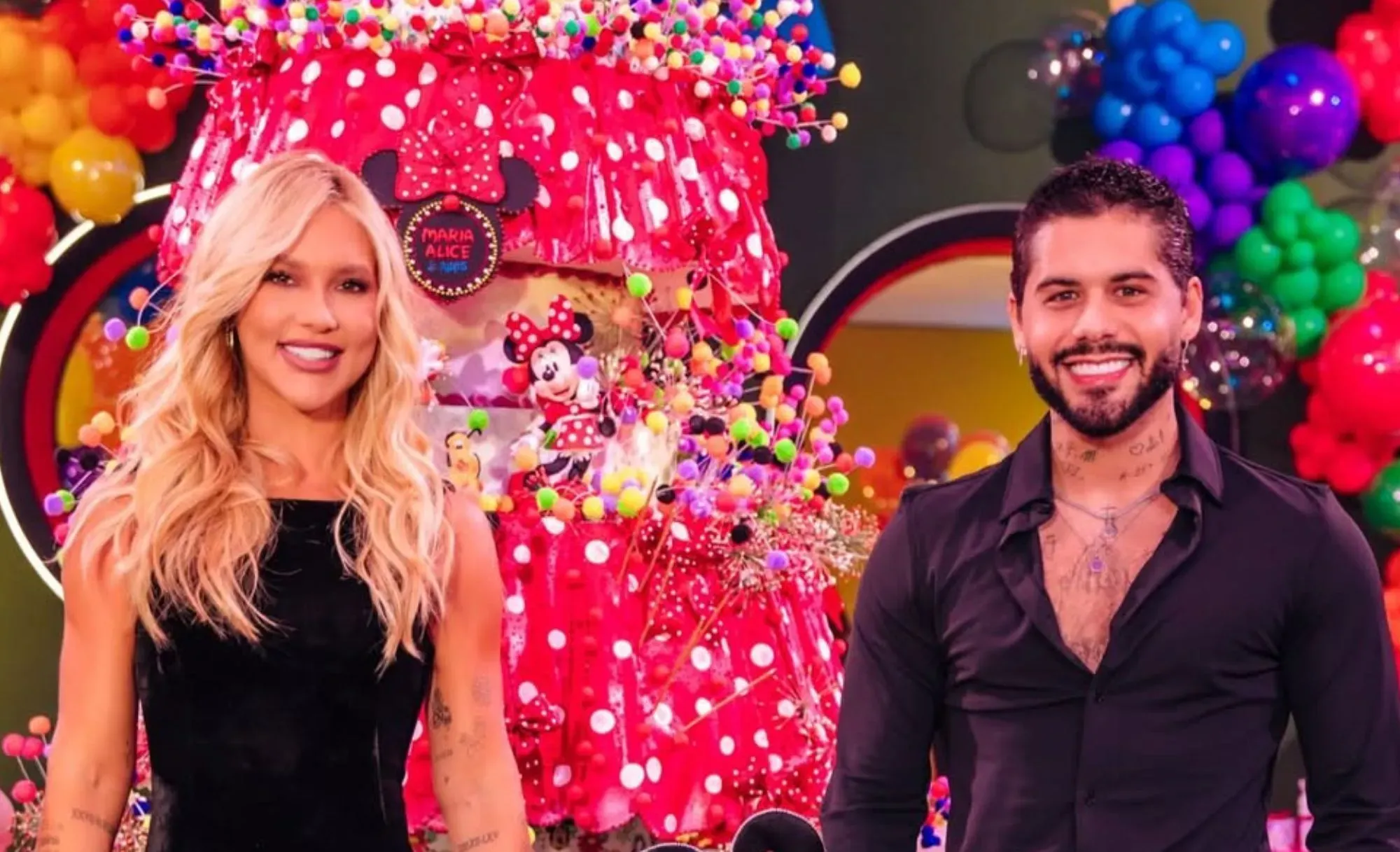 Virginia Fonseca movimenta redes após reencontro com Zé Felipe em festa da filha