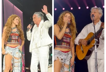 Shakira reúne Maria Bethânia e Caetano Veloso em ensaio no Rio