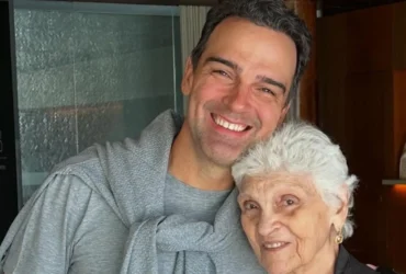 Tadeu Schmidt anuncia morte da mãe aos 92 anos e emociona fãs