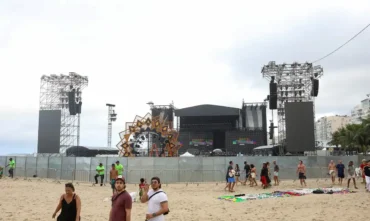 Shakira passa por última vistoria dos Bombeiros antes de show em Copacabana neste sábado (2)
